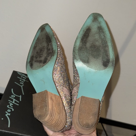 Betsy Johnson Diva Cowboy Boots in Rhinestone - Picture 4 of 4